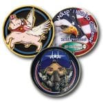 Custom 2" UV Custom Challenge Coin Double Sided Cast Zinc Alloy