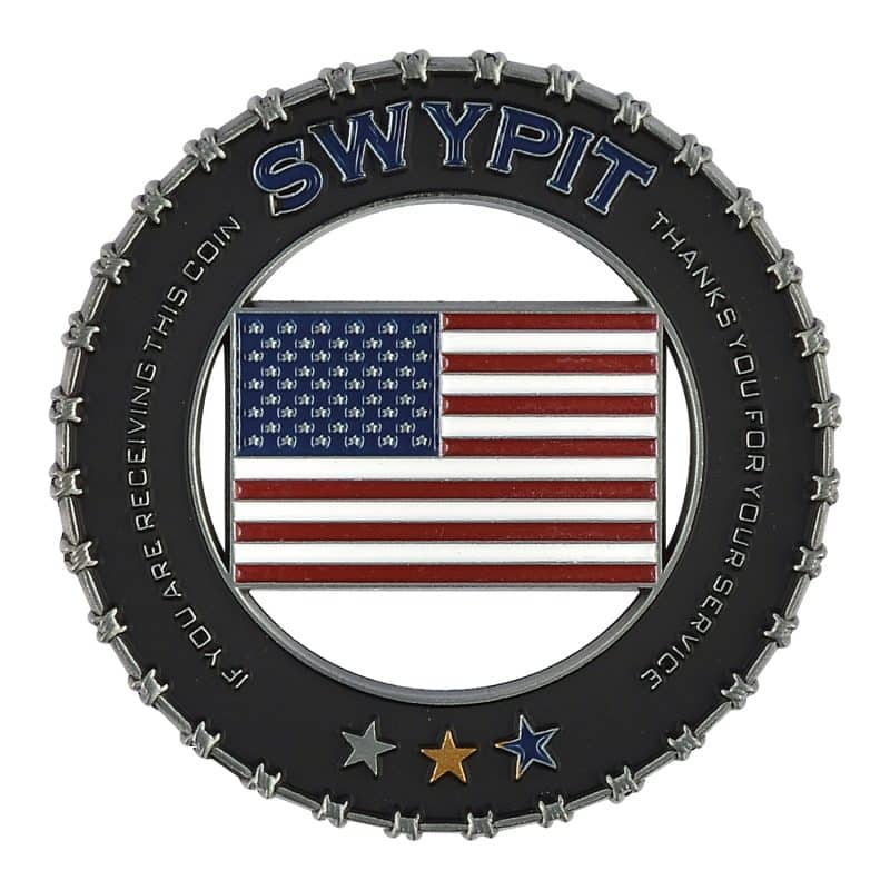 Custom 3" Custom Challenge Coin Double Sided Cast Zinc Alloy - 4