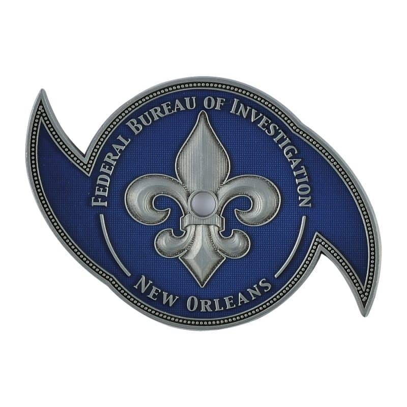 Custom 3" Custom Challenge Coin Double Sided Cast Zinc Alloy - 9