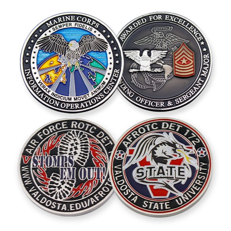 Custom Custom Soft Enamel Challenge Coins