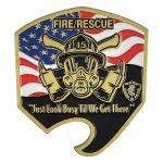 Custom 1 1/4" (1.25") Custom Challenge Coin Double Sided Cast Zinc Alloy - 6
