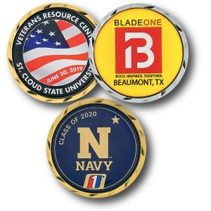 Custom 1 3/4" (1.75") USA Printed Rush Coin