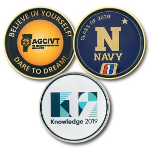 Custom 1 9/16" (1.5625") USA Printed Rush Coin